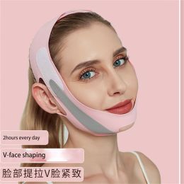 Face lifting Strap for Women V-Line Facial lift Bandage Sculpt Bandage Double Chin Reducer Chin Up Slimming Strap Fixed Belt