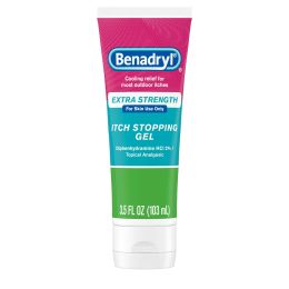 Benadryl Extra Strength Anti-Itch Topical Analgesic Gel;  3.5 fl oz