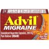 Advil Migraine Pain and Headache Reliever Ibuprofen Capsules;  200 mg;  80 Count