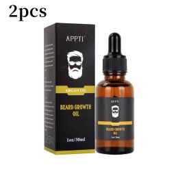 Men's Beard Growth Oil Forrest Gump Treatment (Option: 30ml APPTI Beard Growth Oil-2PCS)